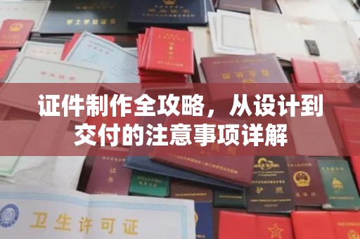 厚街证件制作全攻略，从设计到交付的注意事项详解
